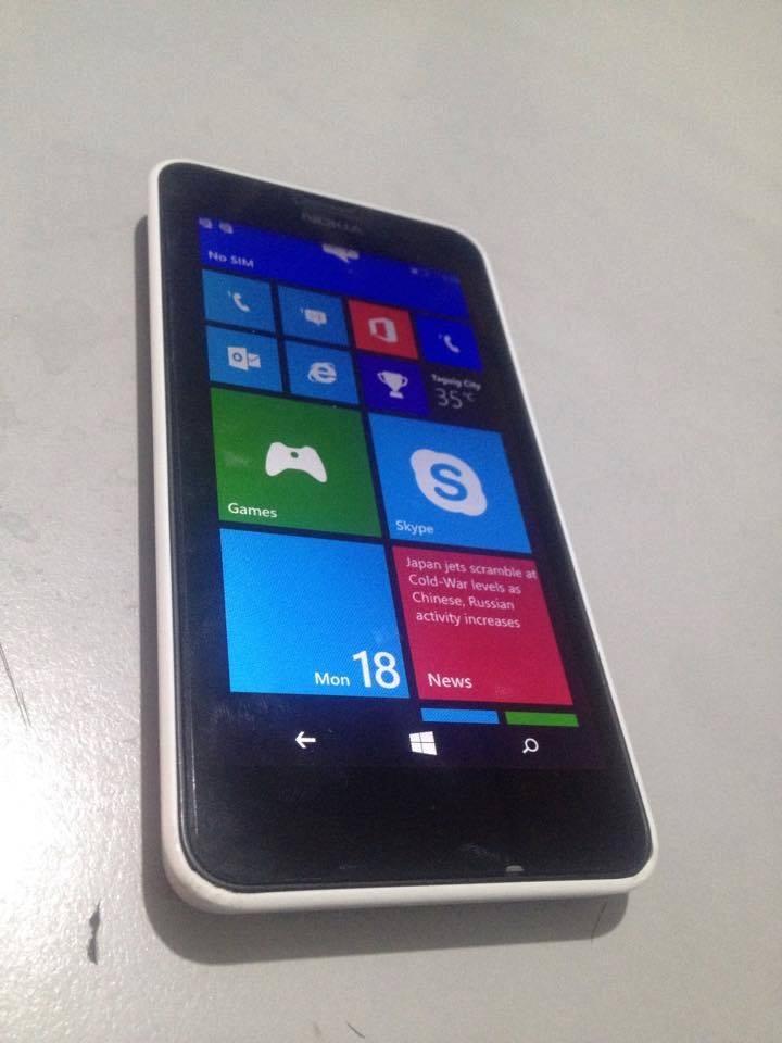 Nokia Lumia 630 Dual Sim White Factory Unlocked photo
